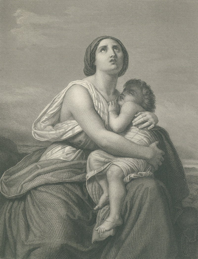 Hagar und Ismael (Stang)