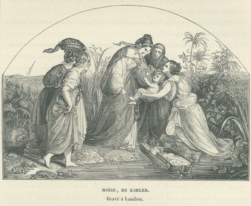 Die Findung Moses (Schnitt in London) (1. Fassung)