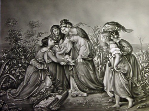 Die Findung Moses (1. Fassung)