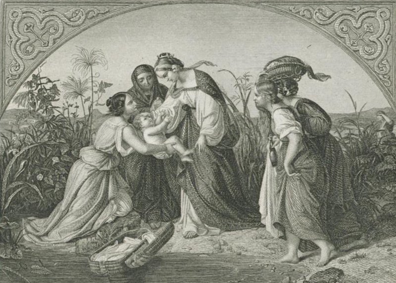 Die Findung Moses (Voigt)