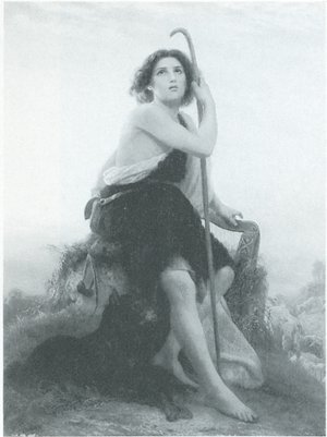 David als Hirtenknabe