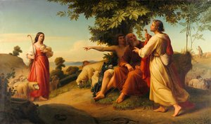 Jacob und Rahel am Brunnen