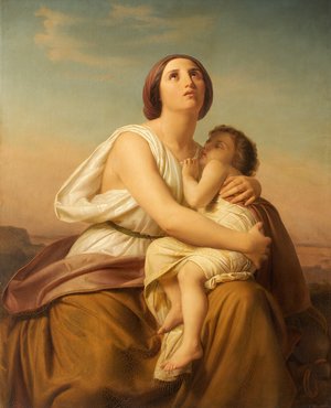 Hagar und Ismael (1. Fassung)