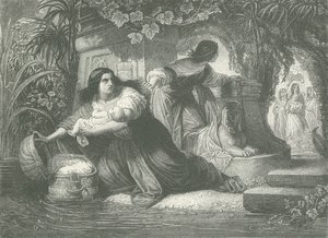 Die Aussetzung Moses (unbekannt)